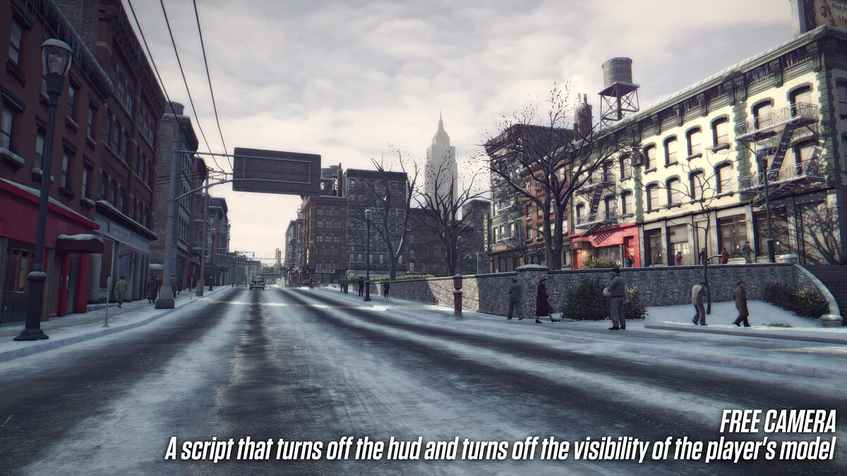 Mafia 2: Definitive Edition — Free camera script