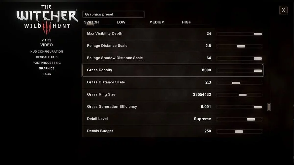 The Witcher 3: Wild Hunt — Різноманітна трава