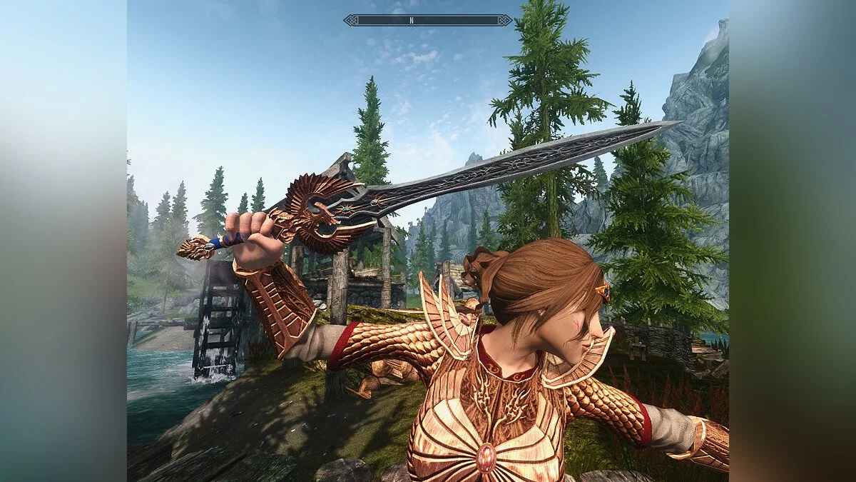 Elder Scrolls 5: Skyrim Special Edition — Новая броня и оружие из игры «Warhammer online»