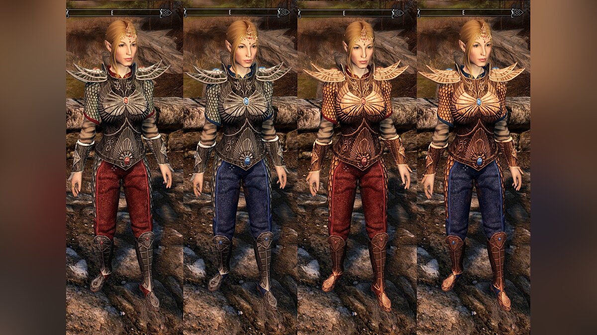 Elder Scrolls 5: Skyrim Special Edition — New armor and weapons from the game “Warhammer online”