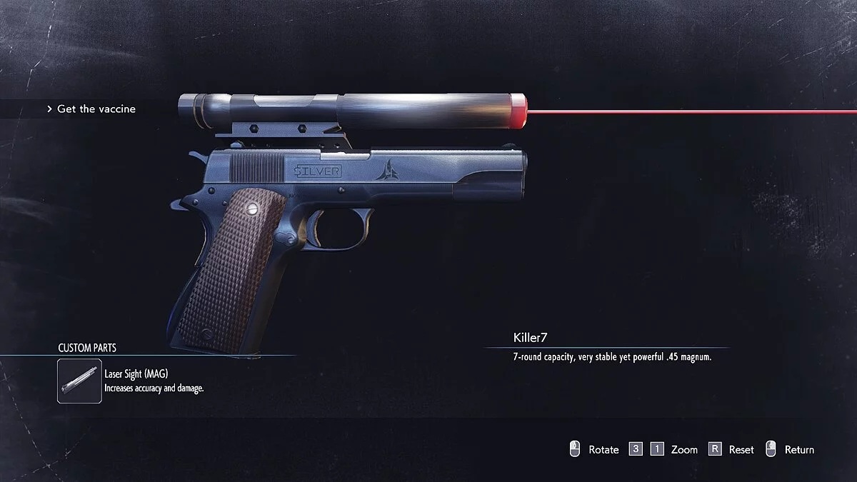 Resident Evil 3 — Пистолет Killer7