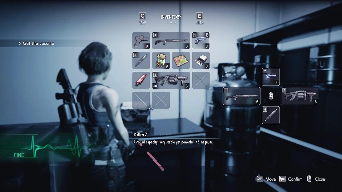 Resident Evil 3 — Пистолет Killer7