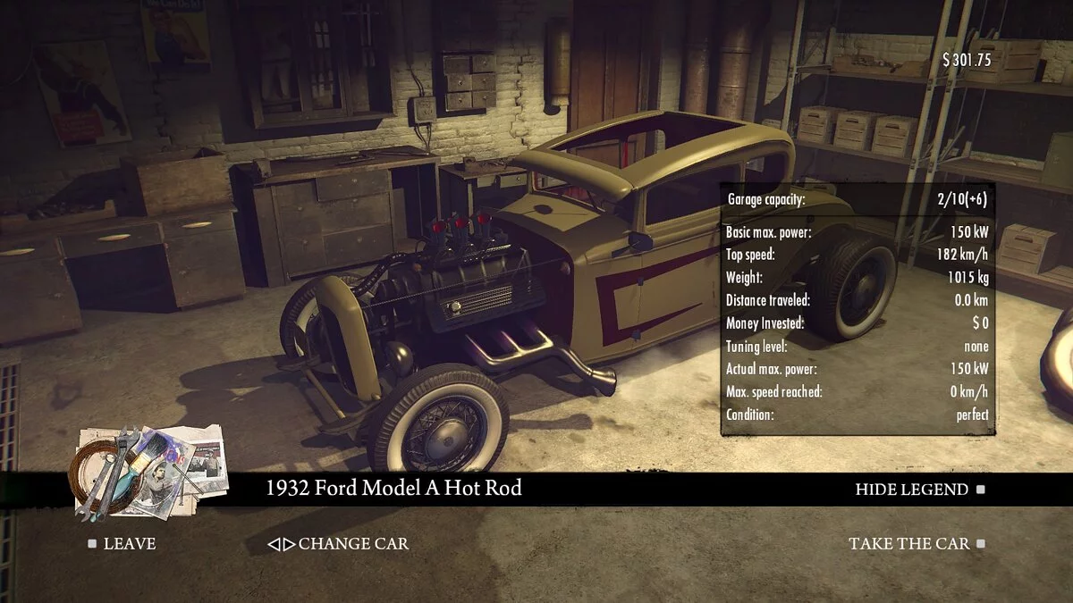 Mafia 2: Definitive Edition — Реальні назви автомобілів