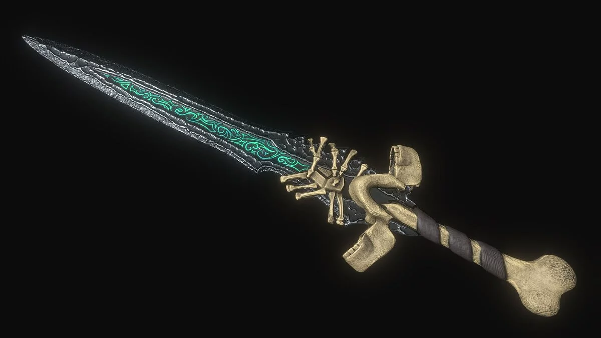 Blade and Sorcery — Набор костяного оружия