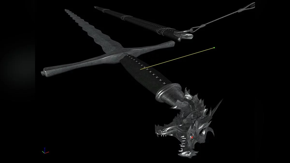 Elder Scrolls 5: Skyrim Special Edition — Steel Dragon Weapon