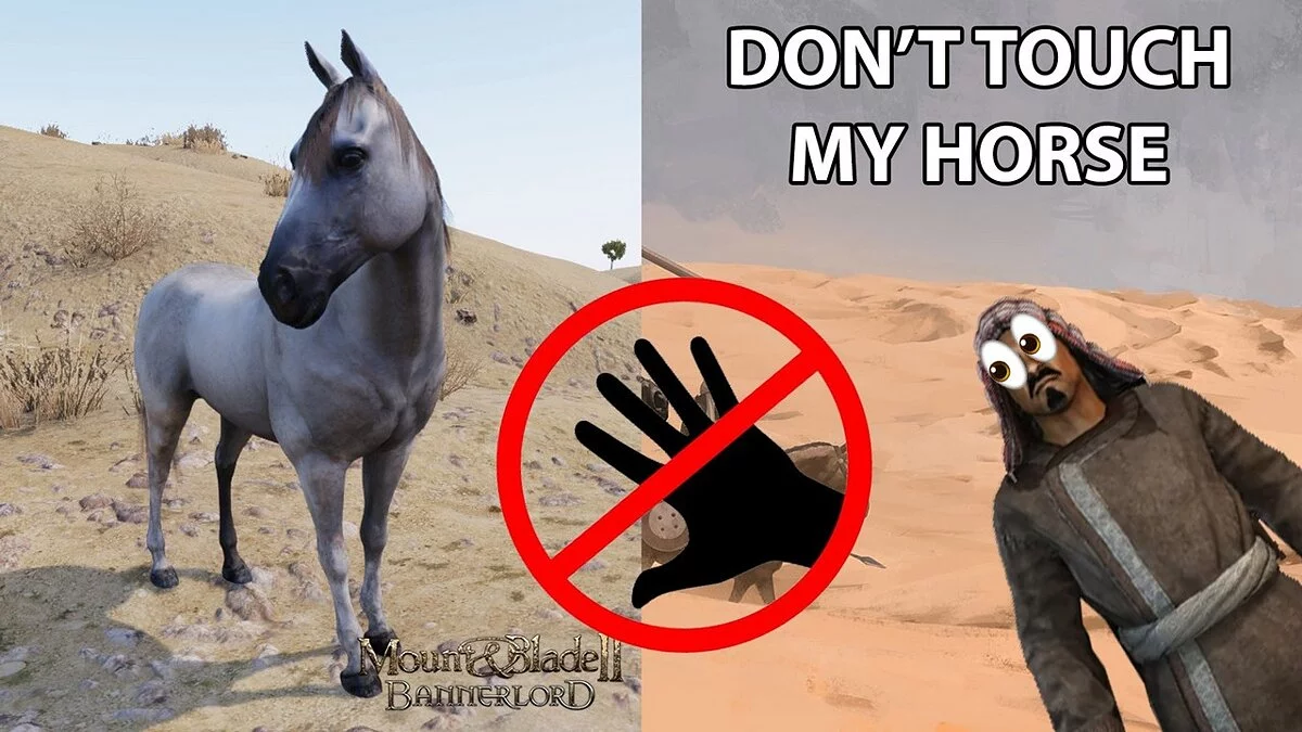 Mount &amp; Blade 2: Bannerlord — Don't touch my horse!