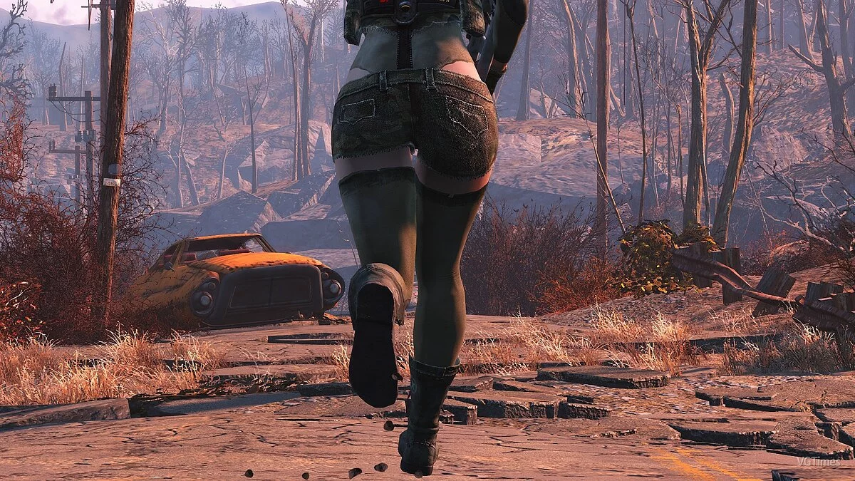 Fallout 4 — Новая анимация для женских персонажей