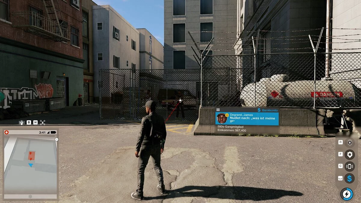 Watch Dogs 2 — Disabling red outlines of enemies