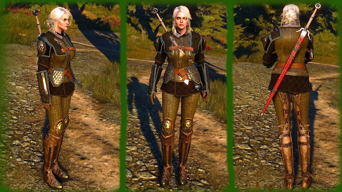 The Witcher 3: Wild Hunt - Complete Edition — Nueva armadura para Ciri