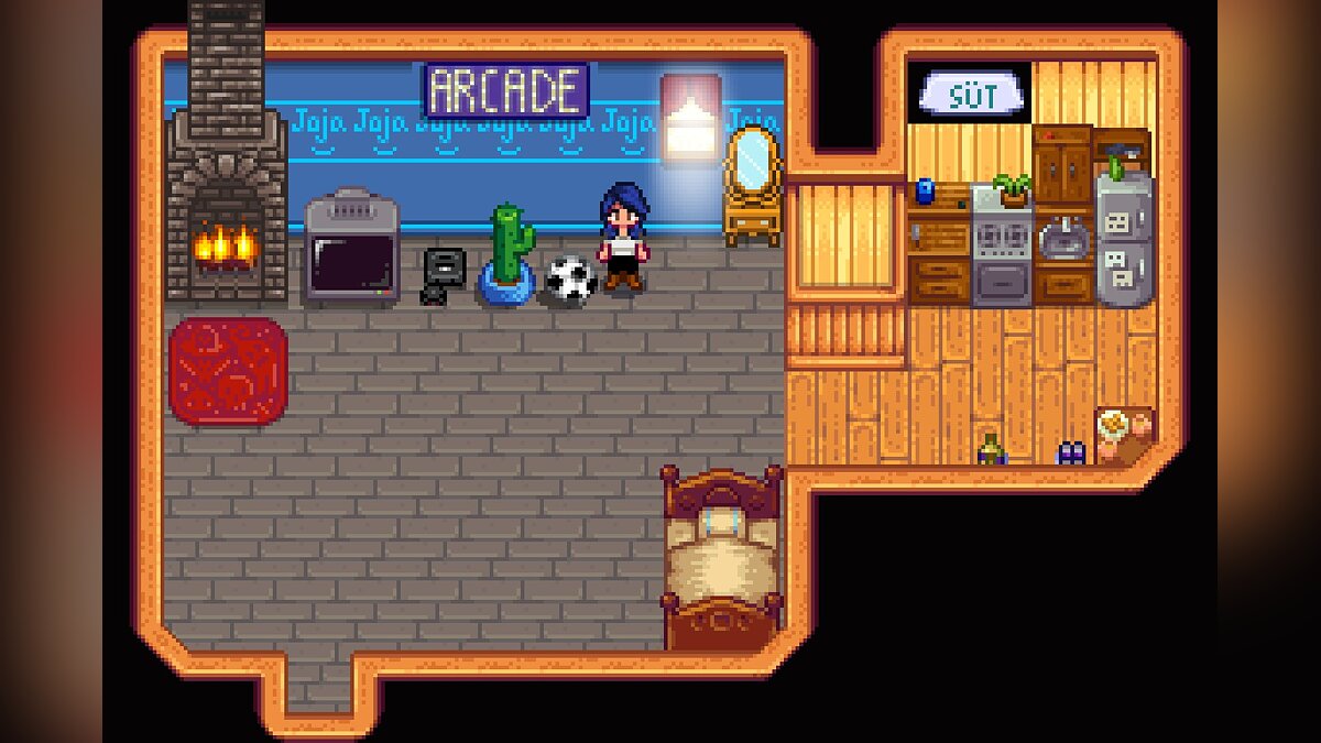 Stardew Valley — Small kitchen