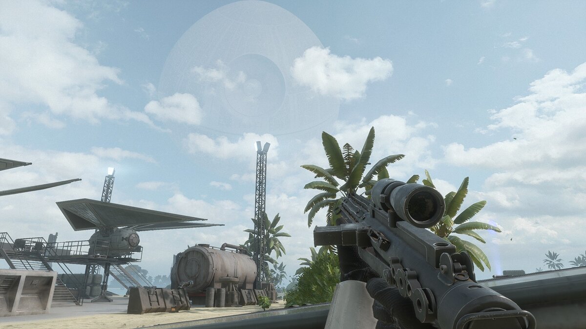 Star Wars: Battlefront 2 — Death Star over Scarif