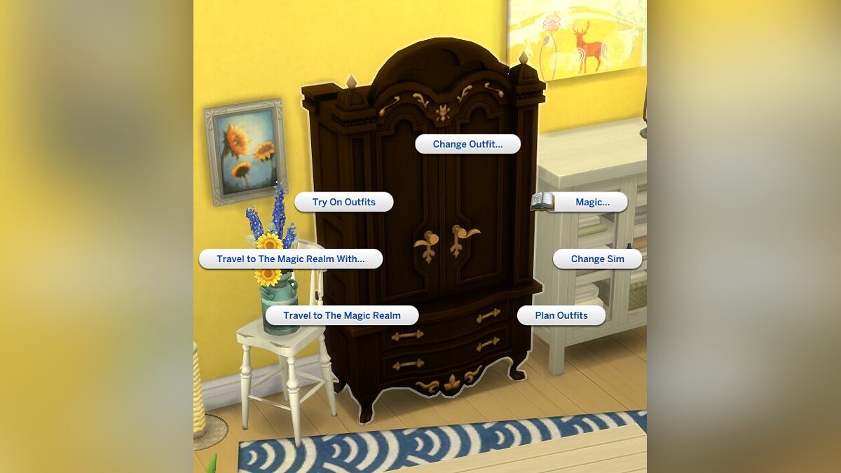 The Sims 4 — Magic cabinet