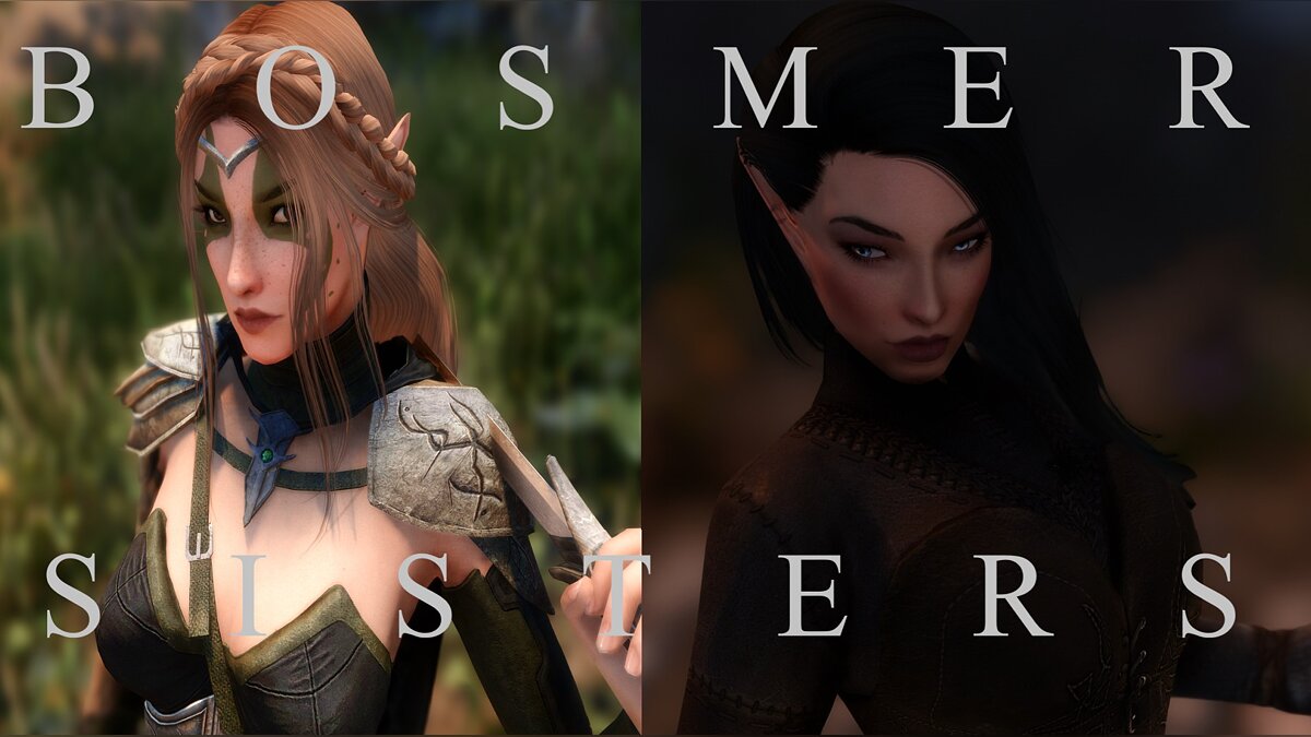 Elder Scrolls 5: Skyrim Special Edition — Elf sisters