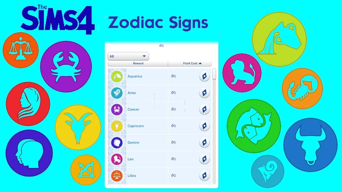 The Sims 4 — Signos del Zodíaco (1.1.1)