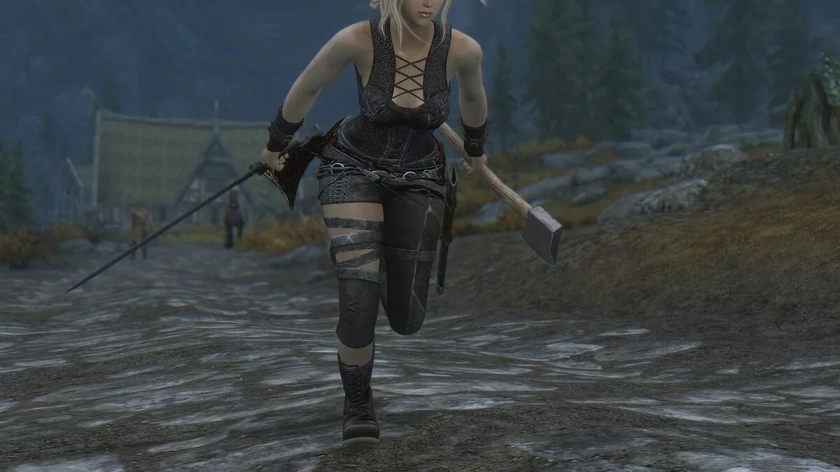 Elder Scrolls 5: Skyrim Special Edition — Новые анимации бега