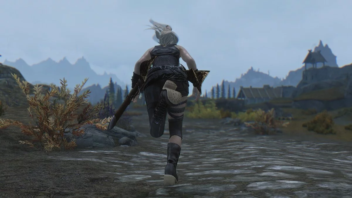 Elder Scrolls 5: Skyrim Special Edition — New running animations