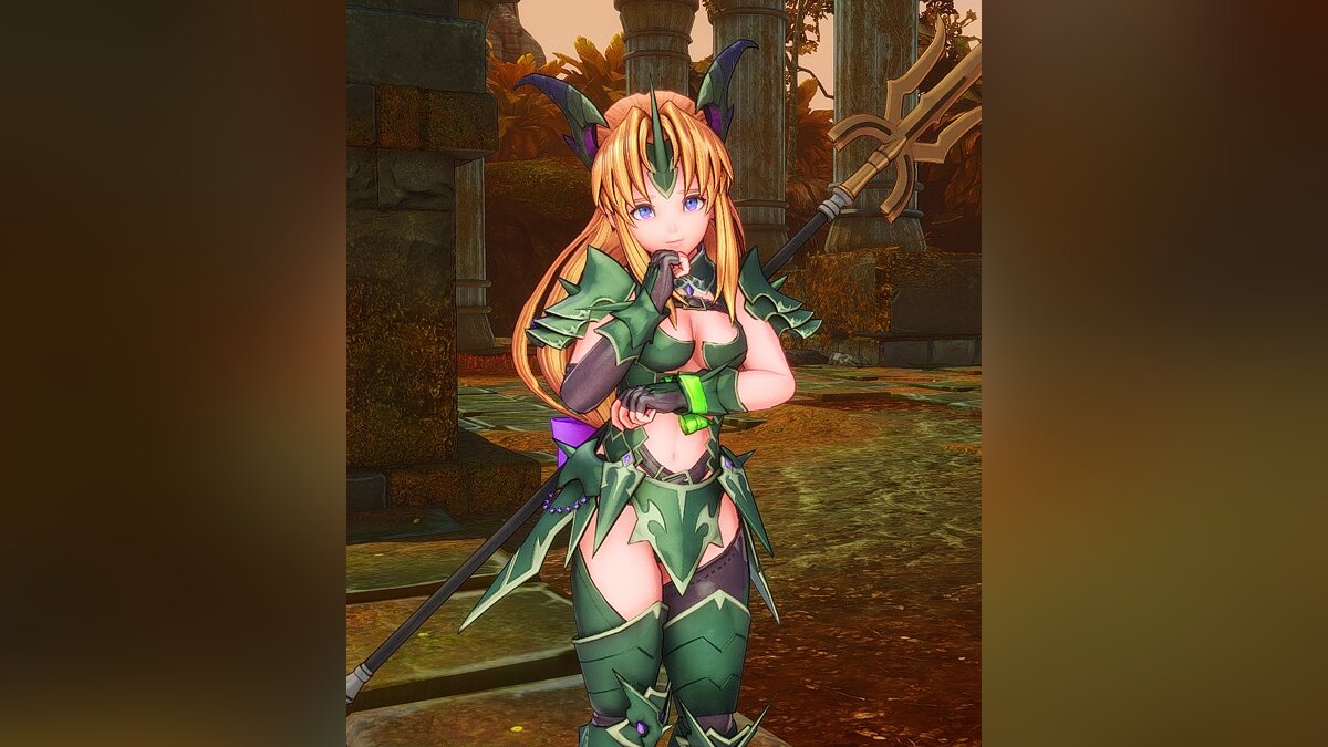 Trials of Mana — Rissa's sexy costume