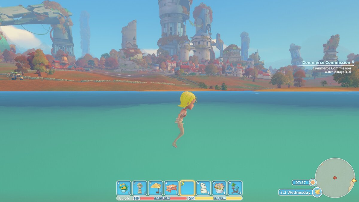 My Time at Portia — Possibility to swim