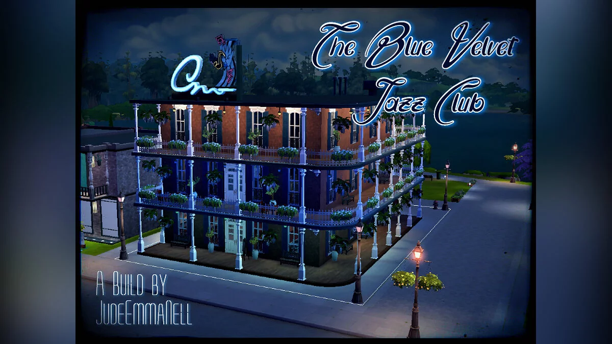 The Sims 4 — Club de Jazz "Terciopelo Azul"