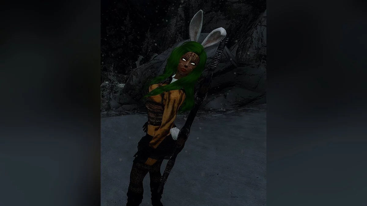 The Elder Scrolls 5: Skyrim Legendary Edition — Компаньон Катя - кошка