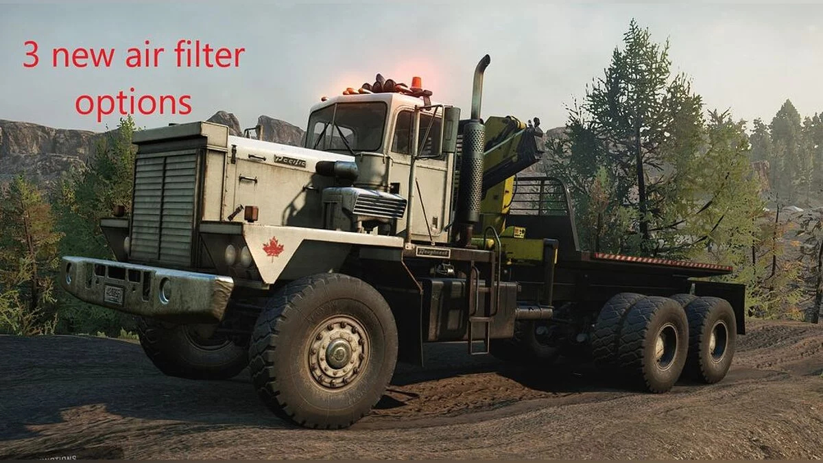 SnowRunner — Пасифік П12В - Ругнецьк