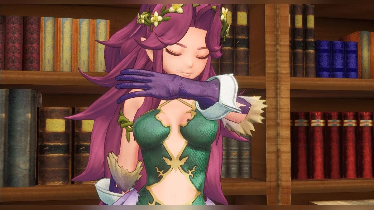 Trials of Mana — Zenker's clothes for Angela