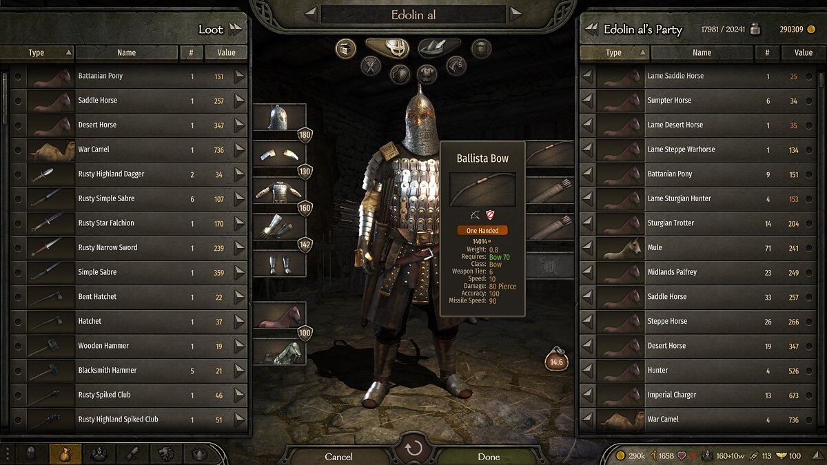 Mount &amp; Blade 2: Bannerlord — Ballistic arrows