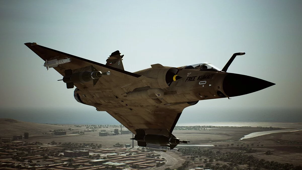 Ace Combat 7: Skies Unknown — Розмальовка "Вільний Кувейт" для літака Міраж 2000-5