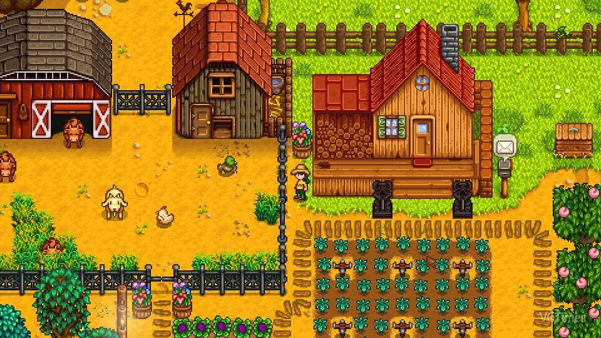Stardew Valley — Квітковий солом'яний капелюх