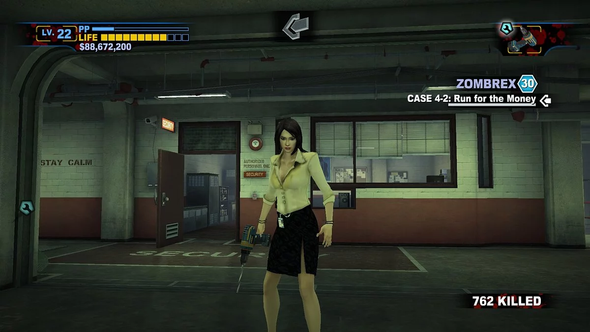 Dead Rising 2: Off the Record — Rebecca instead of Frank