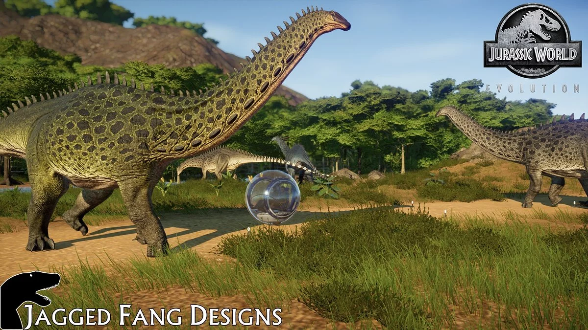 Jurassic World Evolution — Improved Apatosaurus