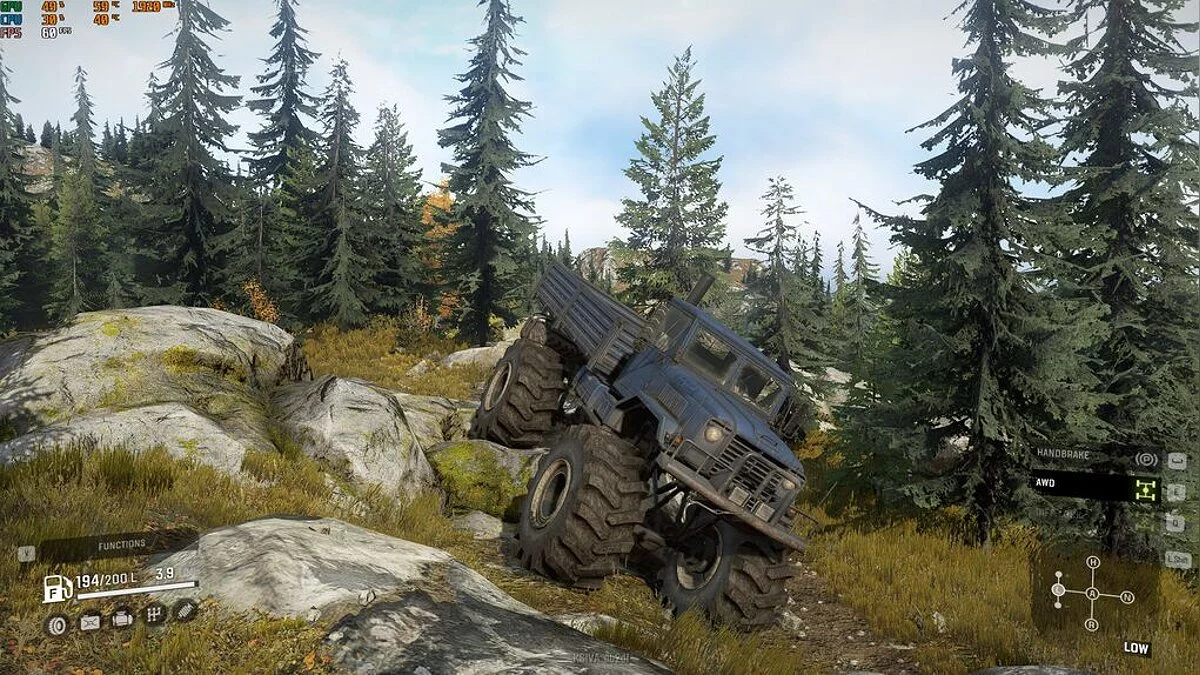 SnowRunner — MK38 с большими колесами