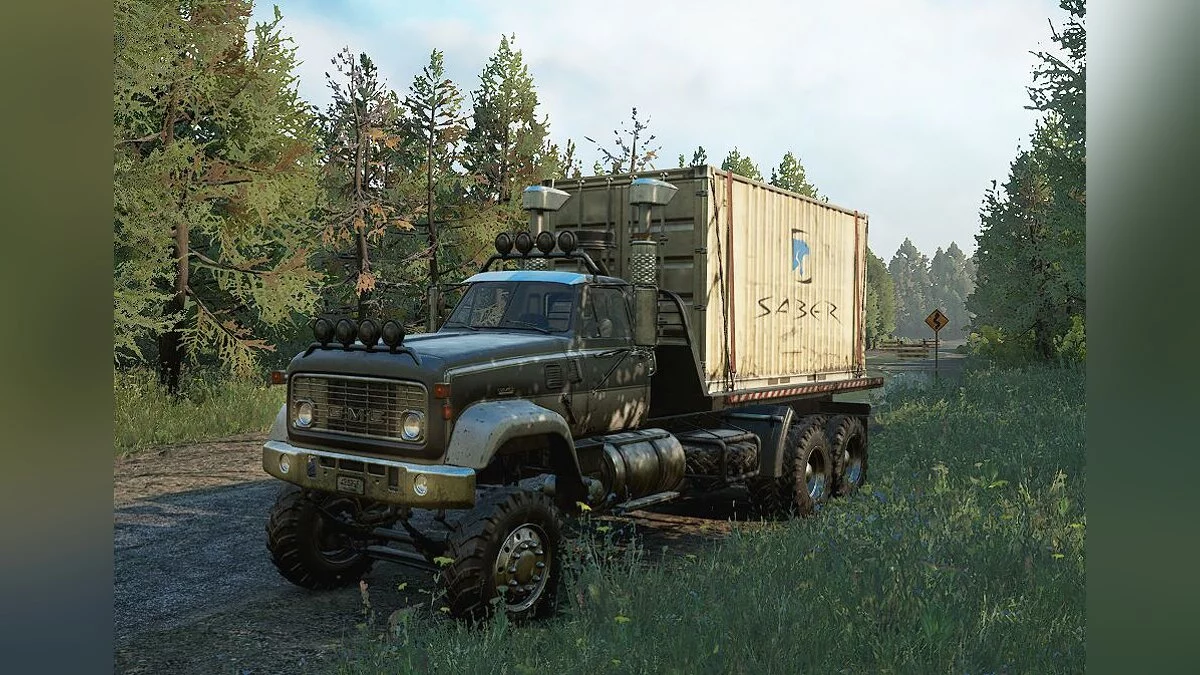 SnowRunner — GMC Custom AWD. Все детали разблокированы