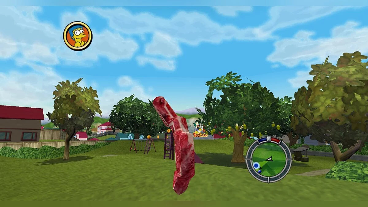 Simpsons: Hit &amp; Run — М'ясна людина