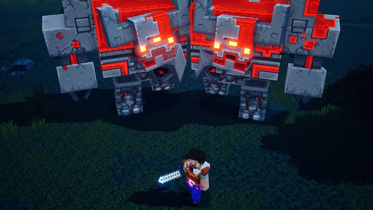 Minecraft Dungeons — Арена с боссами