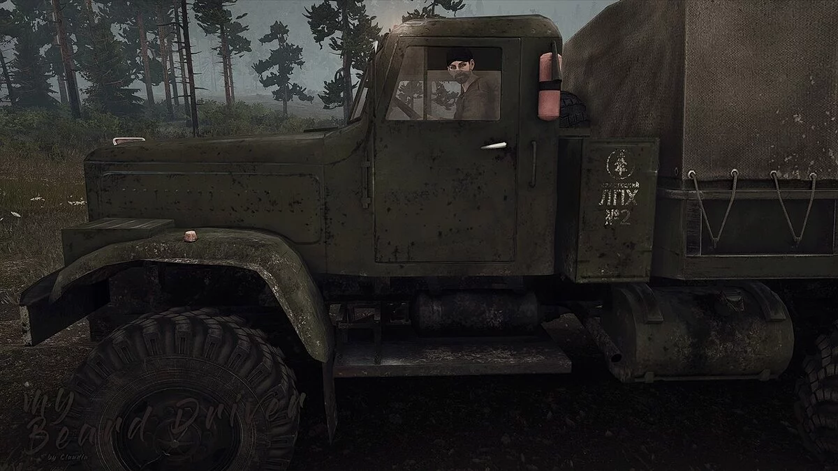 Spintires — Barba de conductor