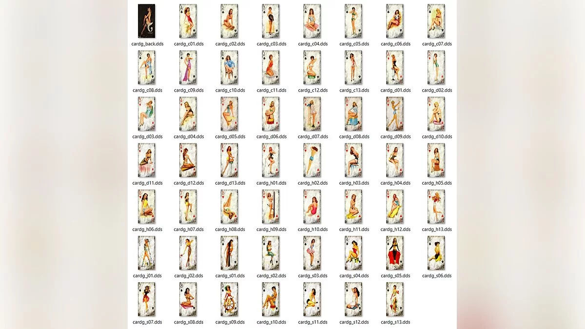 Fallout: New Vegas — Сексуальні гральні карти