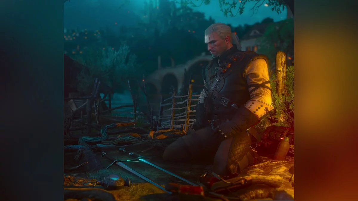 The Witcher 3: Wild Hunt - Complete Edition — La meditación siempre restaura la salud.