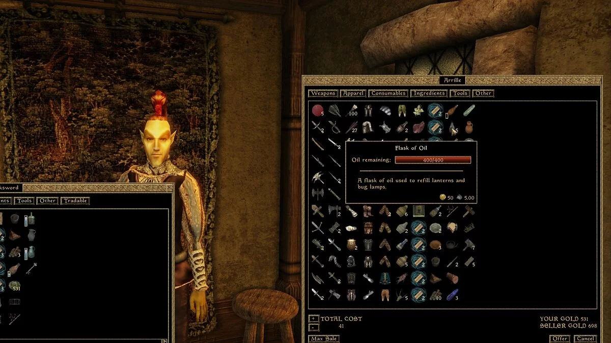 Elder Scrolls 3: Morrowind — Масляные лампы