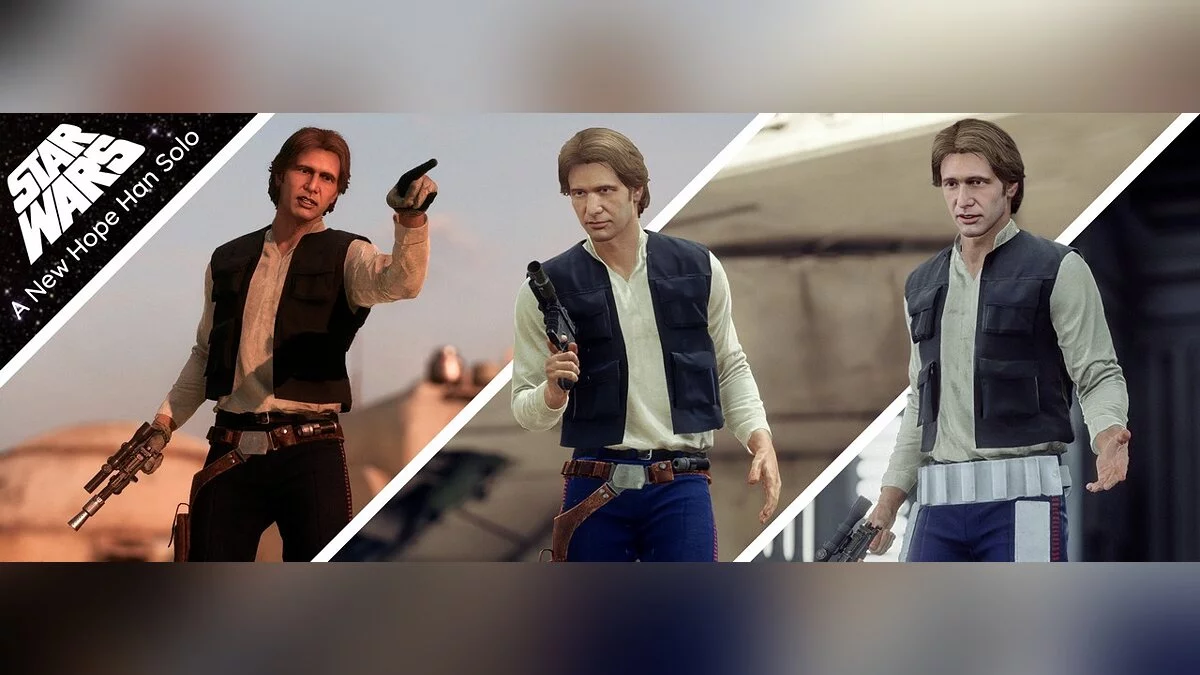 Star Wars: Battlefront 2 — El traje de Han Solo del episodio "Una nueva esperanza"