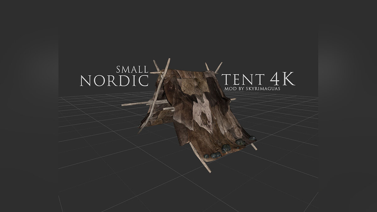 Elder Scrolls 5: Skyrim Special Edition — 4K textures for tents