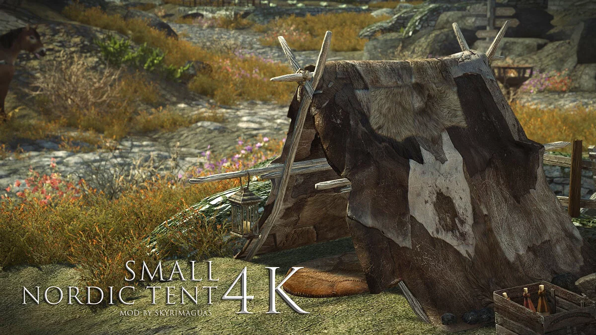 Elder Scrolls 5: Skyrim Special Edition — Текстура 4K для наметів