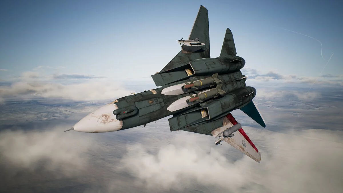 Ace Combat 7: Skies Unknown — Раскраска из нескольких самолетов