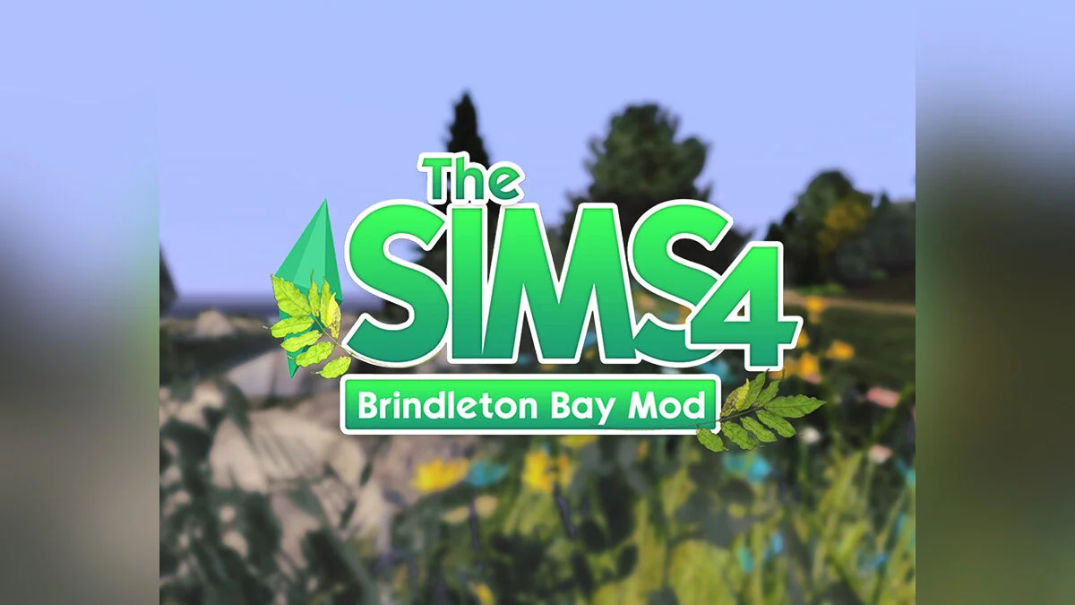 The Sims 4 — Retextura de la vegetación de la bahía de Brindleton