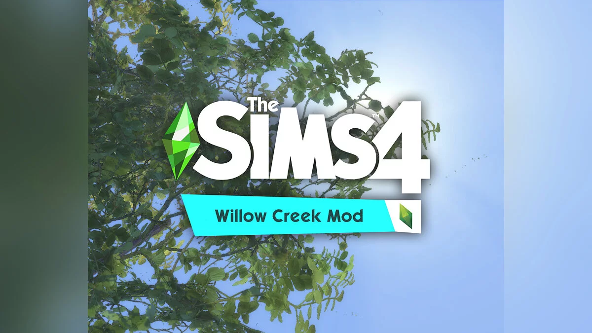 The Sims 4 — Willow Creek vegetation retexture