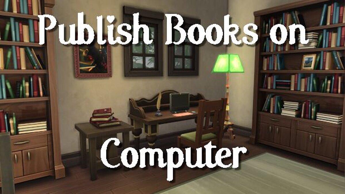 The Sims 4 — Publishing books on your computer