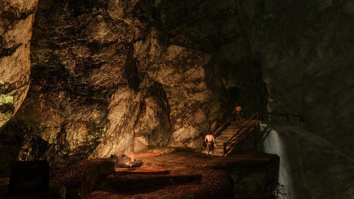 The Elder Scrolls 5: Skyrim Legendary Edition — Улучшенные текстуры пещер