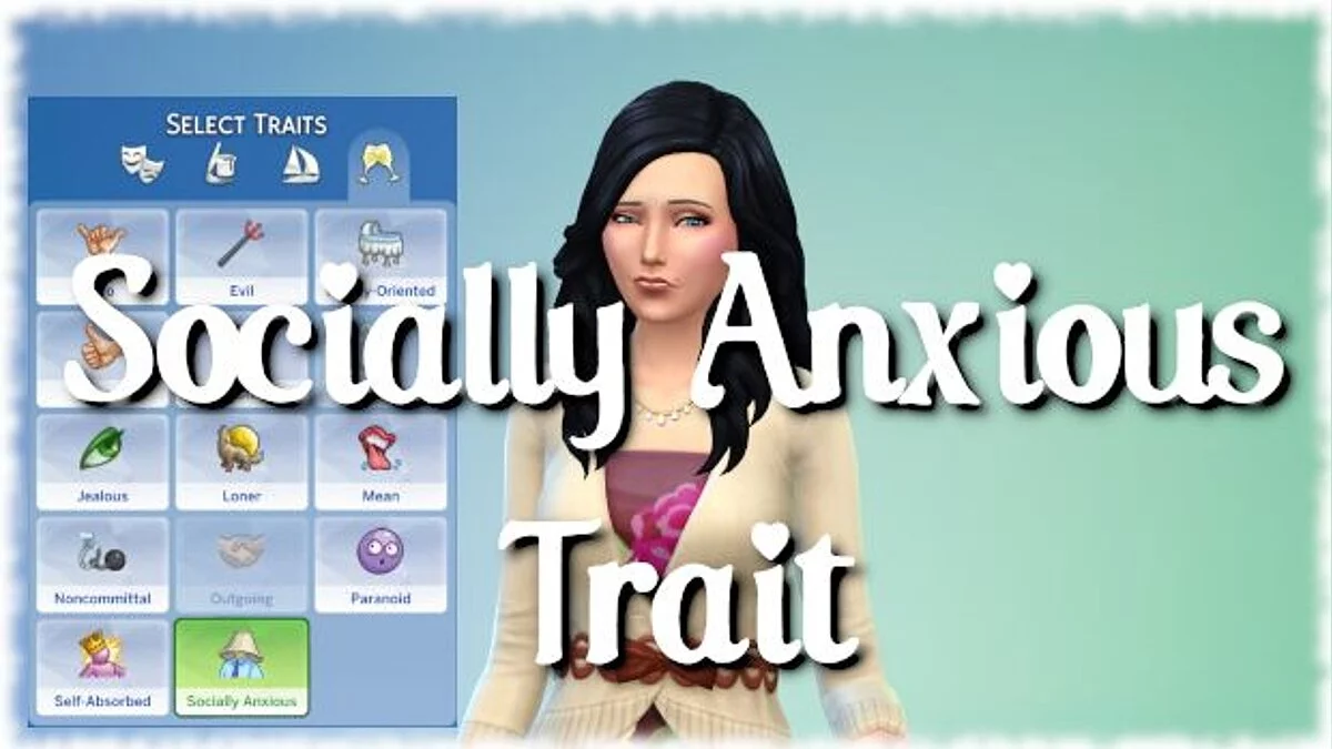 The Sims 4 — Personality Trait: Socially Anxious (06/04/2020)