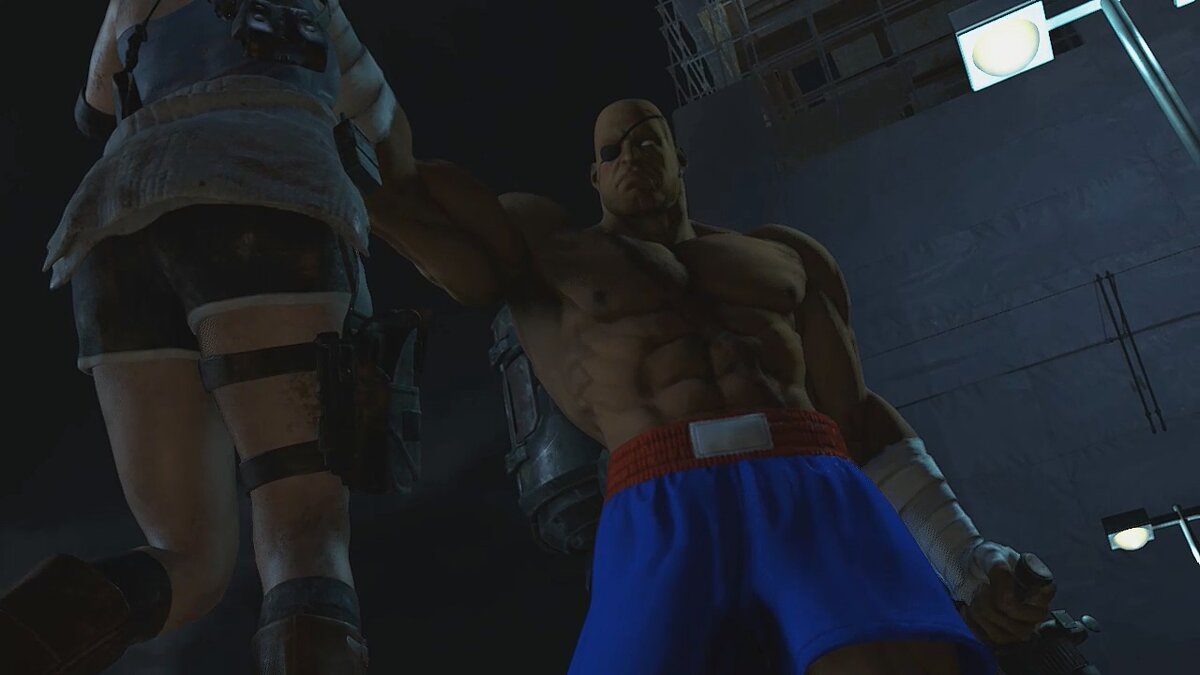 Resident Evil 3 — Sagat from the game Street Fighter