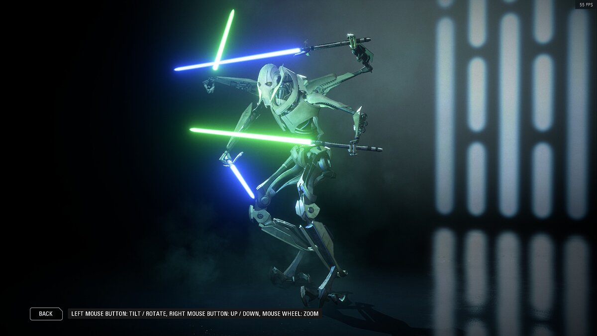 Star Wars: Battlefront 2 — Darth Maul's sword for Grievous